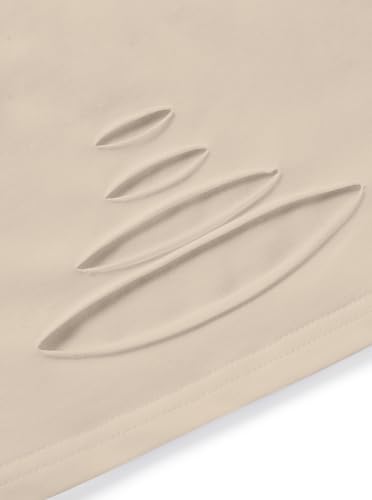 Avanova Women Sun Moon Graphic Distressed Crop Top Oversized Short Sleeve Ripped Tee Shirt4