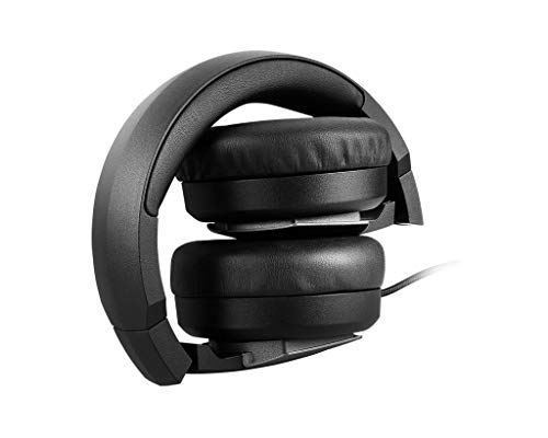 Image of MSI Immerse GH61 Gaming Hi-Res Vitrual 7.1 Surround Sound with Built-in ESS DAC& AMP Gaming Headphone - Black