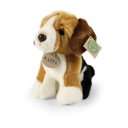 Peluche beagle écoresponsable de 20 cm pour enfant