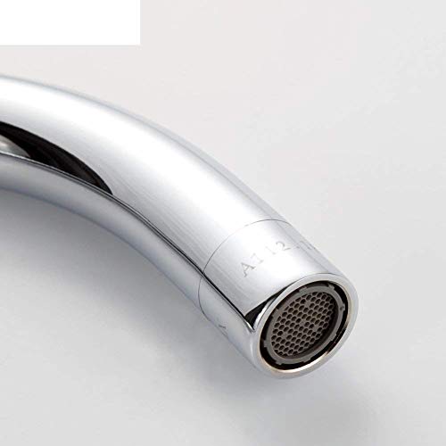 Robinet chaud et froid en cuivre mitigeur évier de cuisine et lavabo légumes cascade - 6