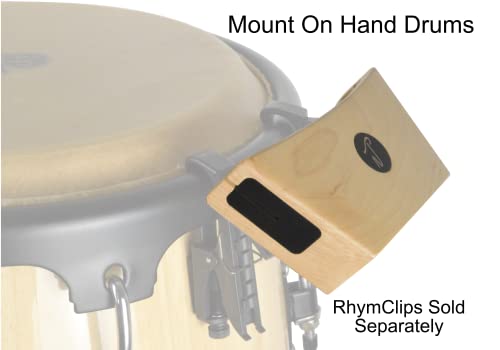 Native Tongue Percussion Rhymblock, High Tone 6" Maple Percussion Woodblock #TOP4