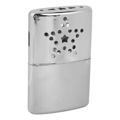 POENVFPO Pocket Warmer,Portable Rapid Heating Aluminum Refillable Hand Warmer for Outdoor Activities