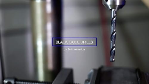 Drill America D/AN1/8P12 1/8 Inch High Speed Steel Black Oxide Drill Bit thumb #10
