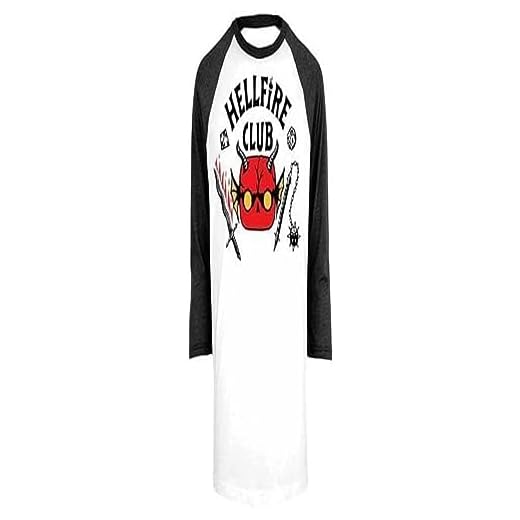 Funko Stranger Things - Loose tee - Hellfire Club 3/4 (Camiseta XL)