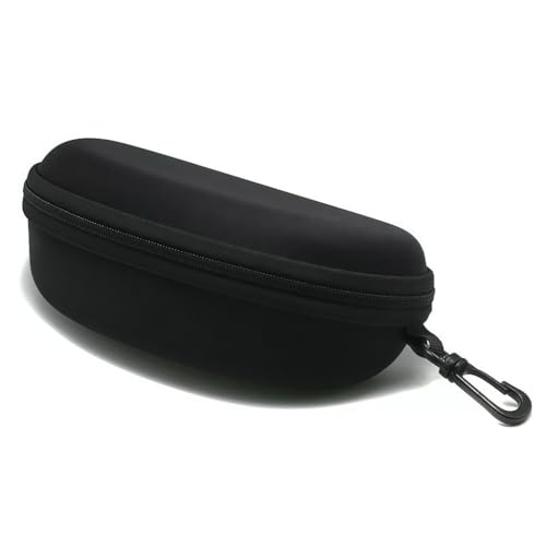 Estojo Rígido para Óculos – Preto com Zíper(1 pcs)