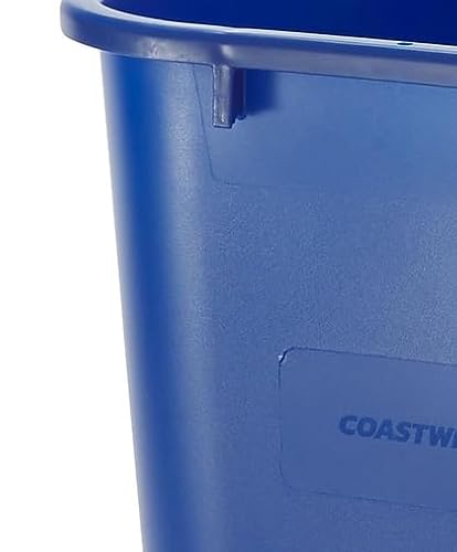 STAPLES 266429 Plastic Recycling Container 7 Gal. Blue (22174/19207) - Thumbnail 5