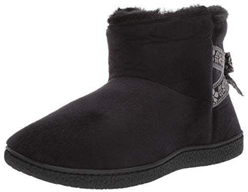isotoner faux fur boot slippers