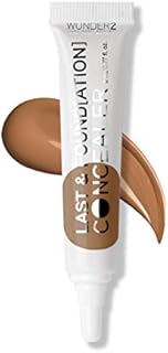 WUNDERBROW Last & Foundation Concealer Makeup, Deep Color, Cruelty-Free