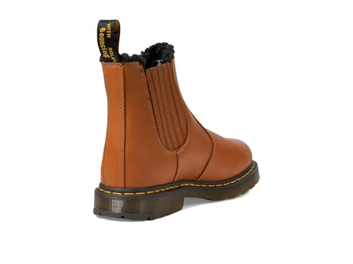 Image of Dr. Martens, 2976 Leather Chelsea Boot for Men and Women, Cherry Red Smooth, 14 US Women /13 US Men