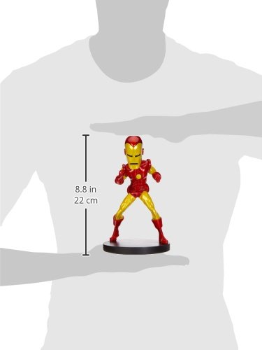 Neca Marvel Classic Head Knocker Iron Man Toy #TOP5