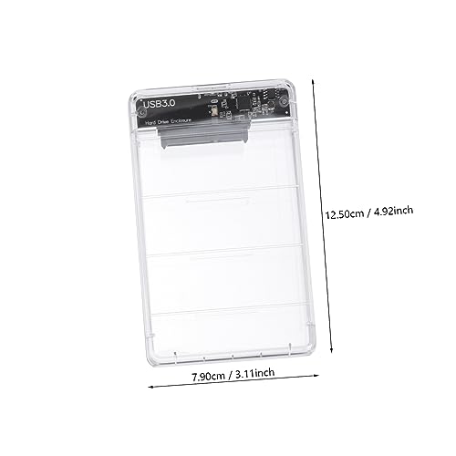 Caja Transparente para Disco SSD USB 2TB miniatura 2