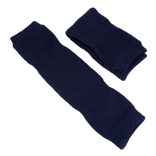 Holibanna 1 Pair Woolen Warmer Sleeve for Relief Cashmere Kneelet for Joint for Winter Outdoor Sports Enhances and Comfort