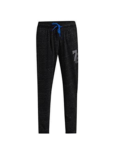 Image of Jockey AB10 Boys Super Combed Cotton Rich Graphic Printed Joggers with Elasticated Hem
