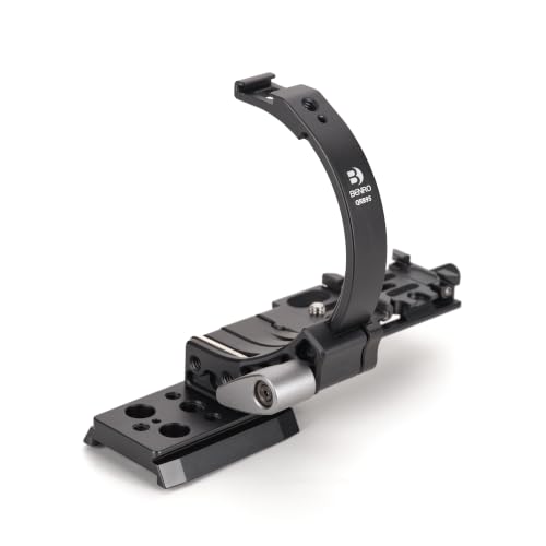Soporte Benro QRB95DUAL de rotación dual para corregir el desequilibrio de peso en trípodes pesados