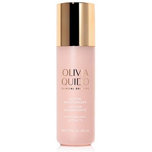 OLIVIA QUIDO Clinical Skincare Active Moisturizer with Organic Extracts | Contains Lightweight Hydro-balancing Ingredients | Non-Comedogenic Anti-Aging Moisturizer for Oily and Acne-Prone Skin