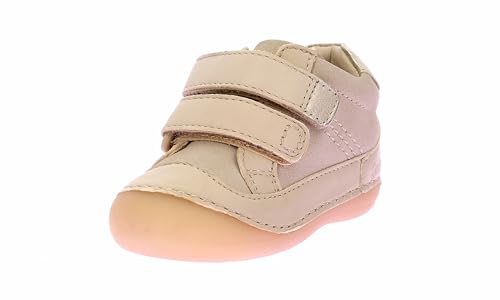 Kickers Kick Sonao, Botas Cortas al Tobillo Unisex niños, Beige, 18 EU