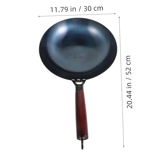 Wok tradicional de hierro con mango Cabilock miniatura 2