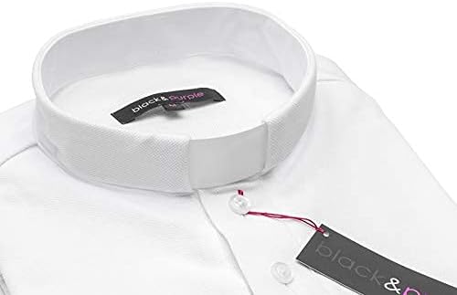 Clergy Polo Shirt Short Sleeve in White Color (M)