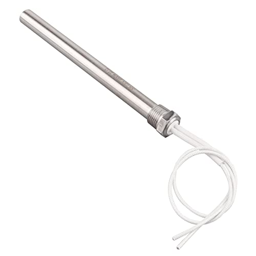 AIICIOO Patronenheizelement Edelstahl 1/2 Zoll DN15 21mm AC 220V 1000W Flansch
