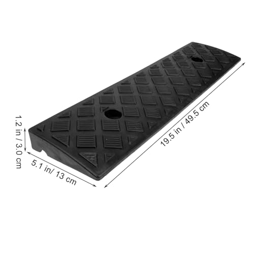 Rampa plástica resistente para entradas y motos miniatura 2
