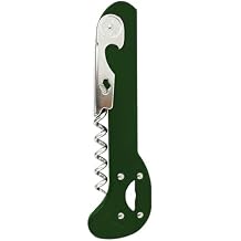 Original Franmara Boomerang Classic Waiter Style Corkscrew with Foil Cutter - Dark Green