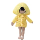30 Cm Seis Juegos Little Nightmares Peluche Lindo Peluche Seis Nomes Mono Muñecas Suaves Kawaii Niños Juguetes para Niños Cosplay Regalo De Cumpleaños