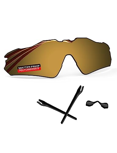 Image of PRO+ Polycarbonate Replacement Lenses & Rubber Kits for Oakley Radar EV Sunglass