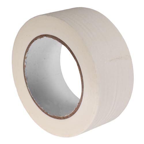 SOLUSTRE Masking Tape for Automotive Paint 50 Meter/roll White Painters Tape Writable Surface Wall Painting Tape