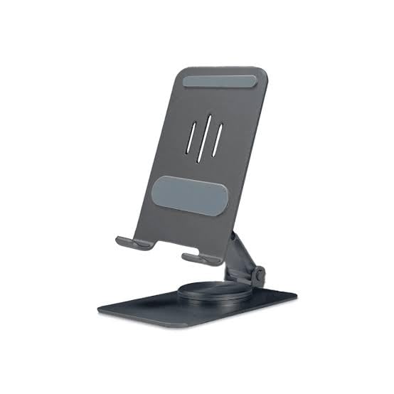 Mobile Holder, Adjustable Phone Stand with Rotating Base | Adjustable Mobile Stand for Desk | 360° Rotating Phone Stand & Mobile Holder (K-17 Metal)-image-30