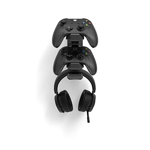 Suporte De Parede P/ 2 Controles Xbox One S Headset Gamer 3 Suporte De Parede P/ 2 Controles Xbox One S Headset Gamer - Imagem 3