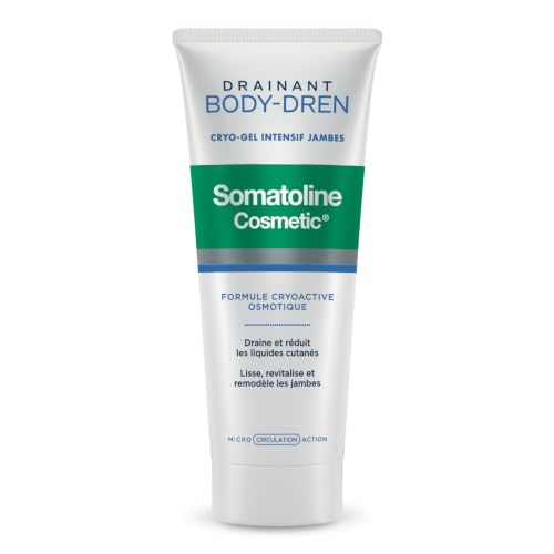 SOMATOLINE COSMETIC Cryo Gel Jambes Lourdes Effet Froid – Drainant 200 ml