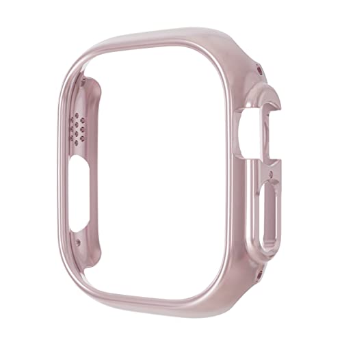Coque Apple Watch 8 Ultra 49mm transparente à cadre creux