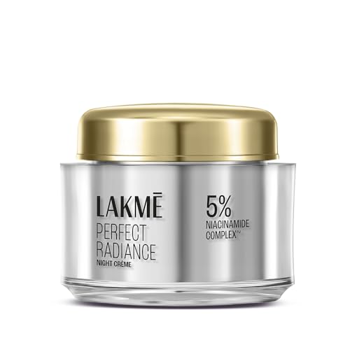 Image of Lakme Absolute Perfect Radiance Brightening Night Cream 50 g|| Daily Repair Face Moisturizer for Illuminated|| Glowing Skin -With Glycerin & Niacinamide