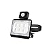 20W LED Strahler Außen mit Bewegungsmelder PIR, 2000LM Kaltweiß Außenstrahler mit ABS Lens Optische Linse, IP55 Wasserdicht Superhell LED Fluter