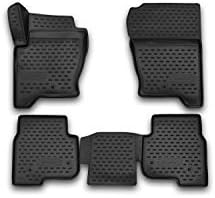 Tappetino per Bagagliaio Auto per Ford S-Max (2006-2015) [7 Seat] Perfettamente Aderente, Vaschetta Protettiva Antiscivolo