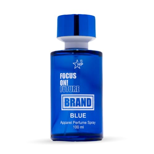 Image of HP Brand Blue Apparel Perfume Spray, 100 ml, Unisex Aromatic Fougere Fragrance
