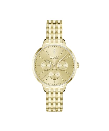 BOSS Montre Analogique Multifunction à Quartz pour Femme Collection Symphony avec Bracelet en...