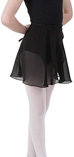 BezionerWrap Skirt Women's Long Dance Skirt Women's Ballet Skirt Made of Chiffon with Adjustable Waist Band for Adults Women