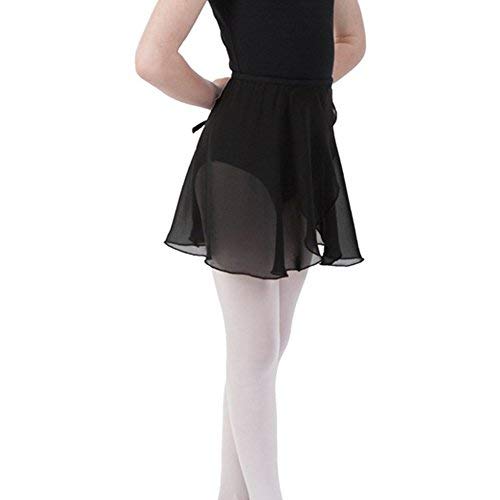 BezionerWrap Skirt Women's Long Dance Skirt Women's Ballet Skirt Made of Chiffon with Adjustable Waist Band for Adults Women