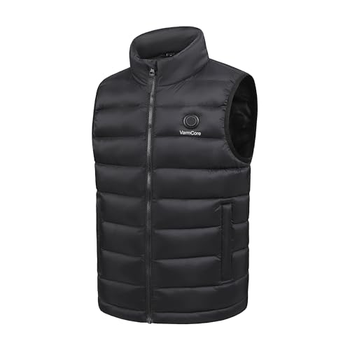 Varmcore Kids Winter Heated Vest with Battery Pack，4 Heated Areas Winter Coat for Boys & Girls2