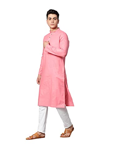 Image of Manthan Men's Blended Cotton Kurta for Men