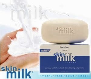 SkinMilk Cleansing Bar Bath Soap Vanilla Scent 3.5 oz - 6 bars