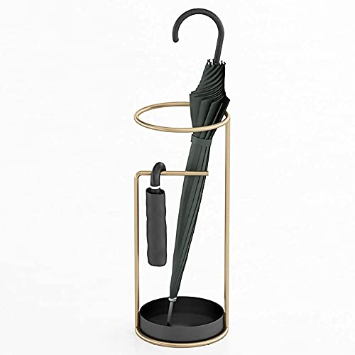 Support de support de parapluie métallique résistant avec bac collecteur - 4