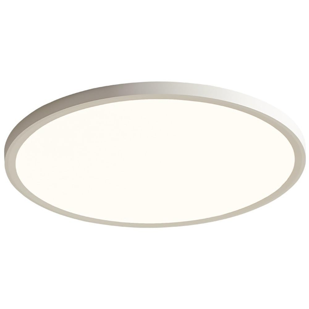 Plafonnier encastré ultra-mince blanc moderne à intensité variable