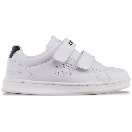 Lotto Código de Estilo: 2600240K Burgas K Unisex Niños, Blanco y Negro, 32 EU