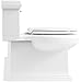 Kohler K-6424-0 Memoirs Classic Comfort Height Skirted One-Piece Compact Elongated 1.28 GPF Toilet with AquaPiston Flush Technology and Left-Hand Trip Lever, White, 28.25 x 18.00 x 27.75 inches
