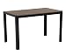 Produktbild Gardissimo Aluminium Gartentisch Alma 120x70 anthrazit mit Nonwood Tischplatte, absolut wetterfest