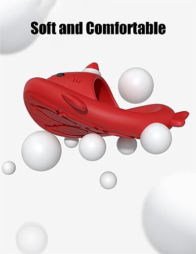 Zureto Halloween Christmas Shark Slides Slippers, New 2023 Unisex Cloudy Shark Sandals3