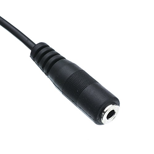 Cable de extensión estéreo 3.5mm macho a hembra 25 pies miniatura 2