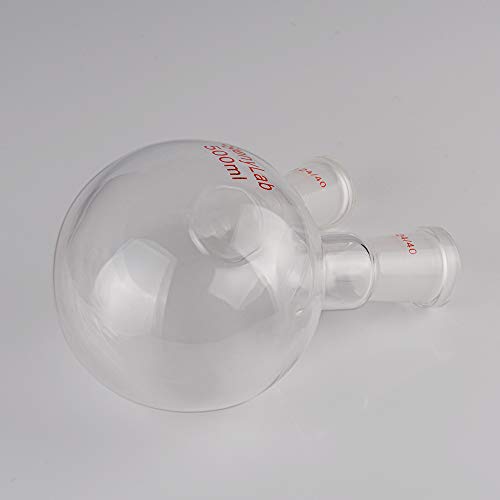 Stonylab US-RBF-2NECK-GLASS-500ML Glass 500Ml Heavy Wall 2 Neck Round Bottom Flask Rbf thumb #5
